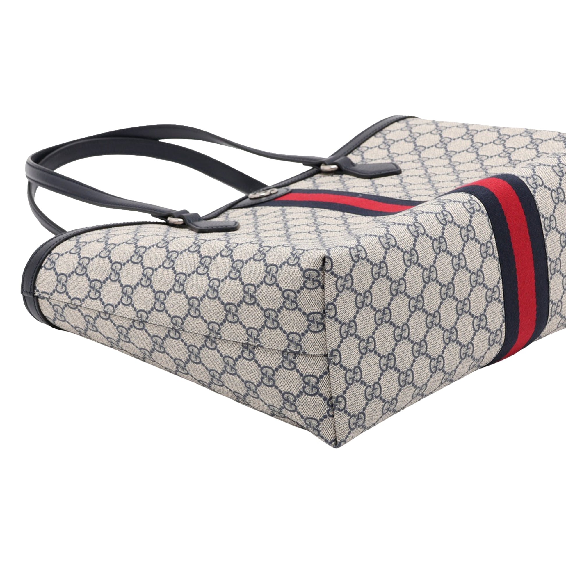 Gucci Medium GG Supreme Web Ophidia Tote