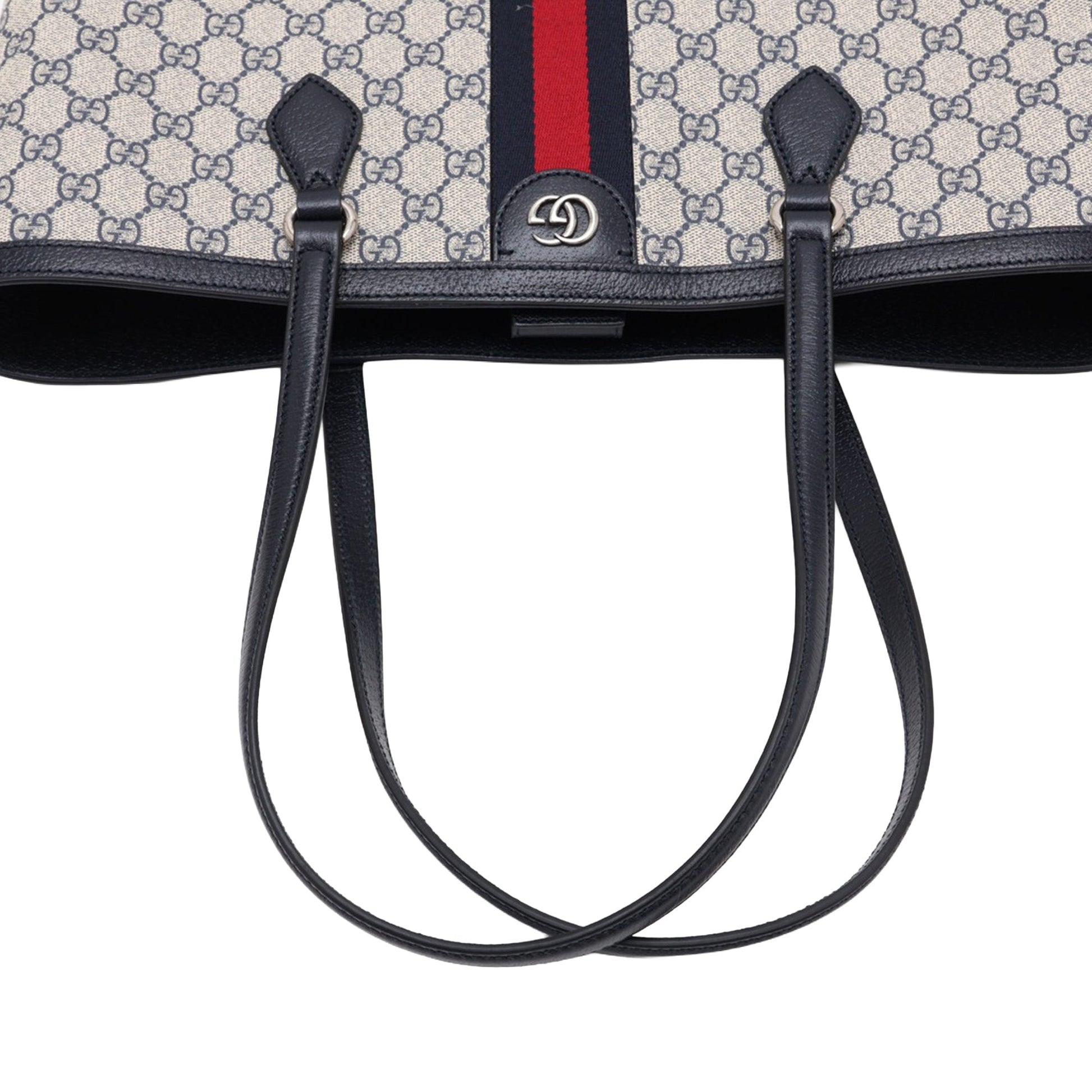 Gucci Medium GG Supreme Web Ophidia Tote