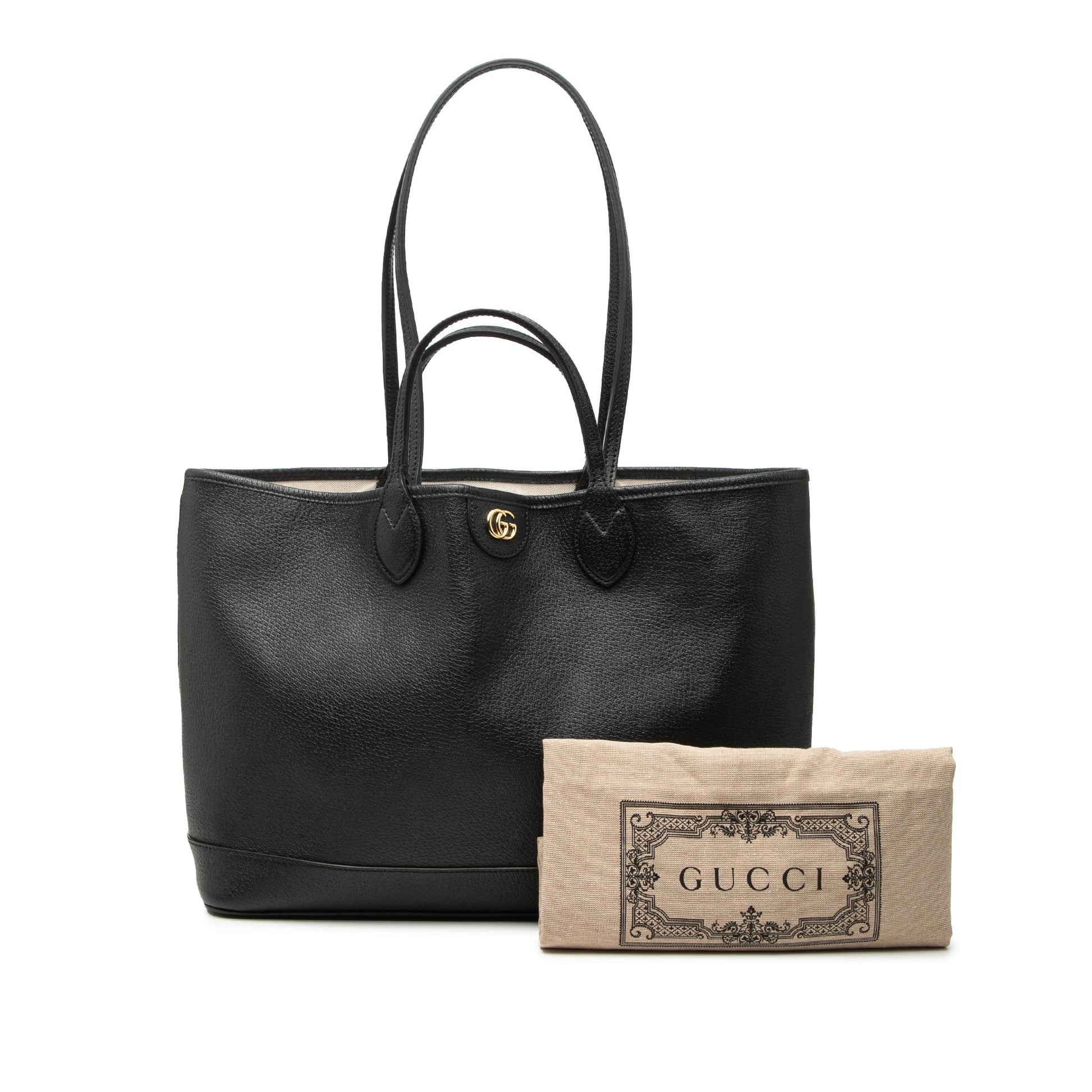 Gucci Medium Leather Ophidia Tote