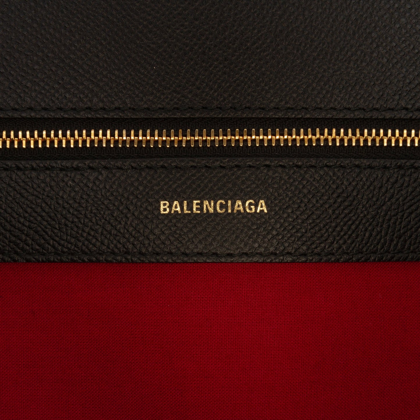 Balenciaga Grained Calfskin Ville Top Handle Bag M