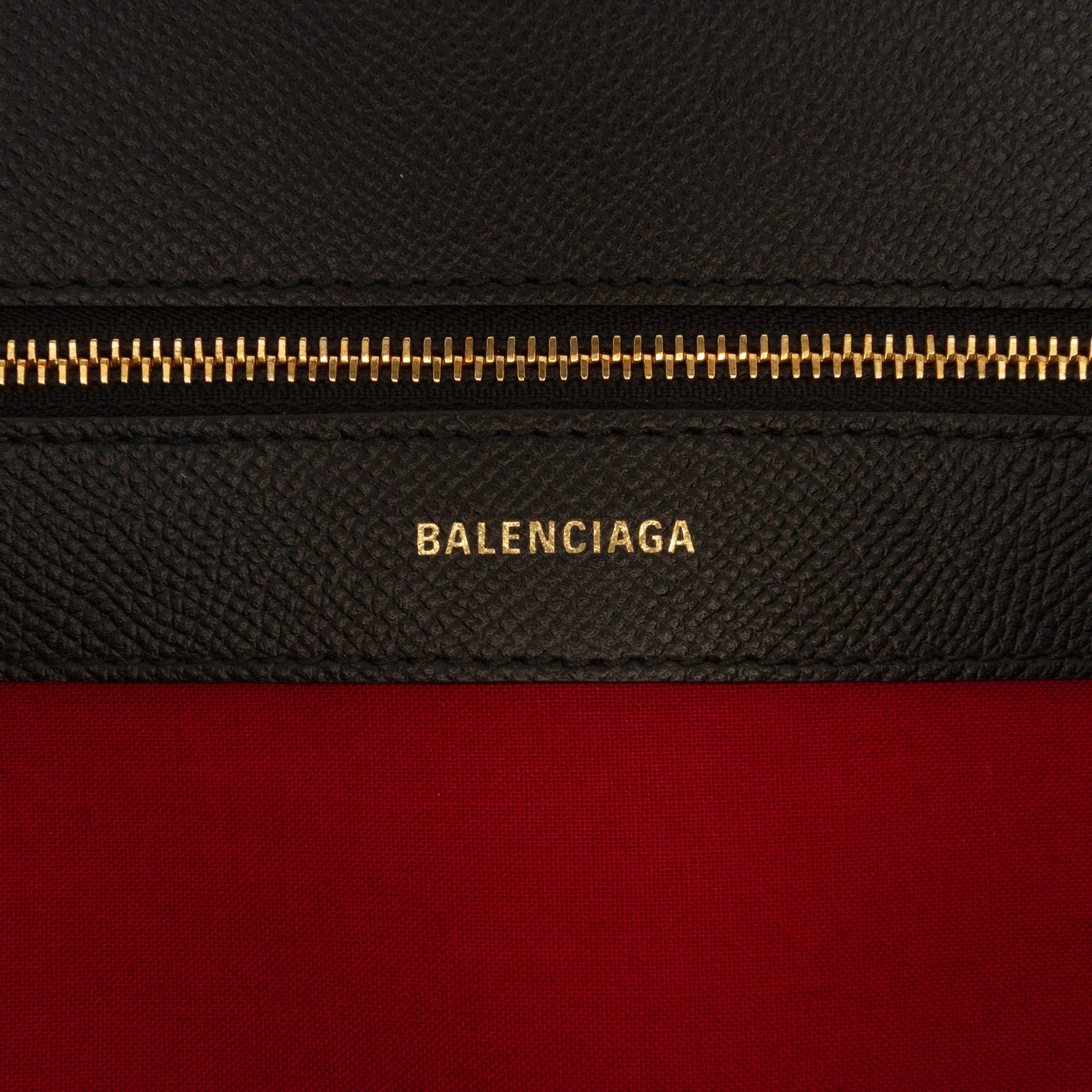Balenciaga Grained Calfskin Ville Top Handle Bag M