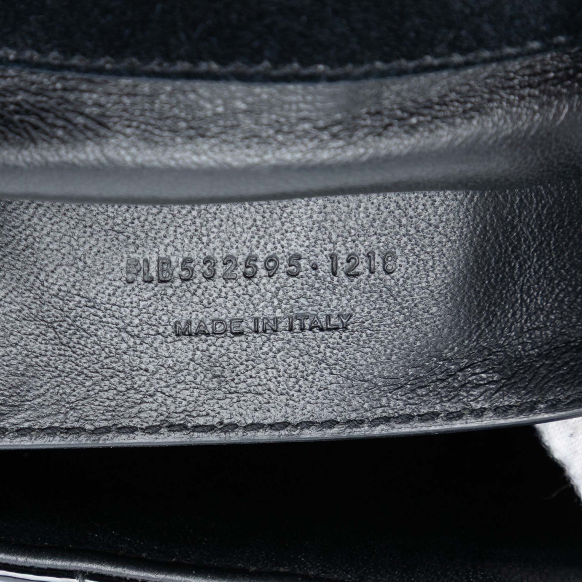 Saint Laurent Large Patent Vicky Crossbody