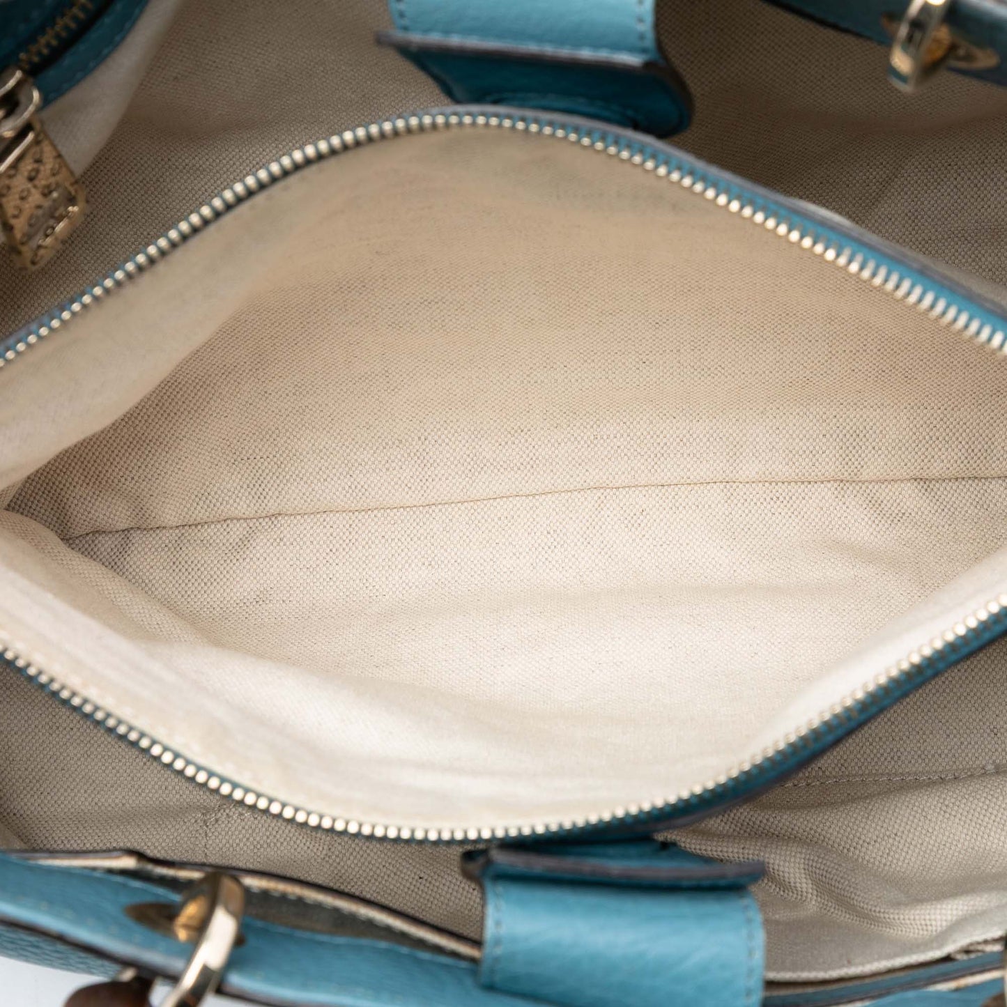 Gucci Medium Calfskin Bamboo Shopper Satchel