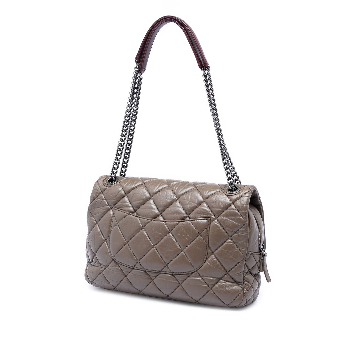 Chanel Jumbo Quilted Aged Calfskin New Portobello Flap