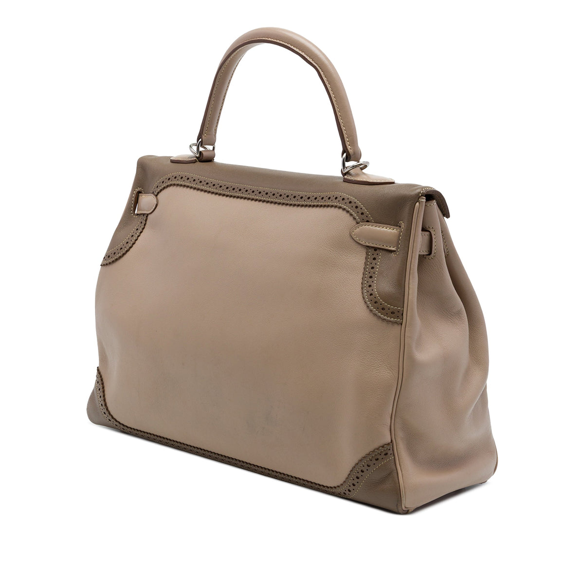 Hermès Swift Ghillies Kelly II Retourne 35 — Beige