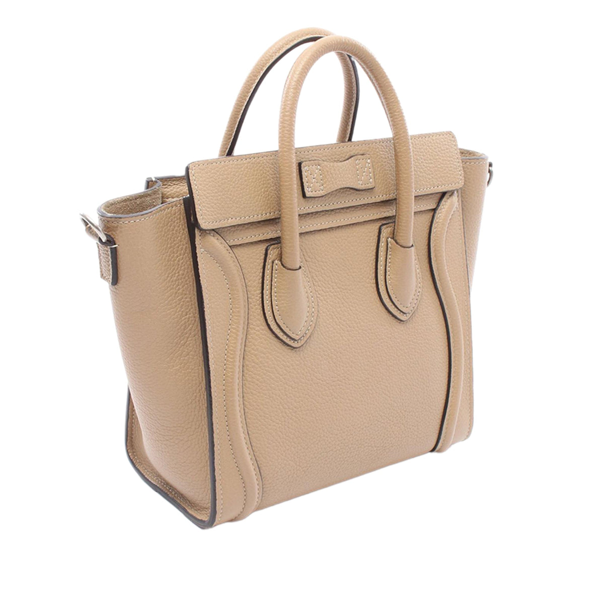 Celine Nano Leather Luggage Tote
