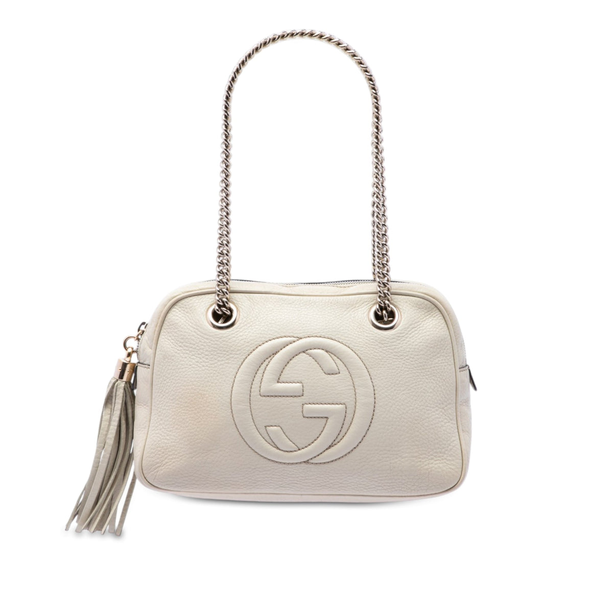 Gucci Leather Soho Chain Zip Shoulder Bag