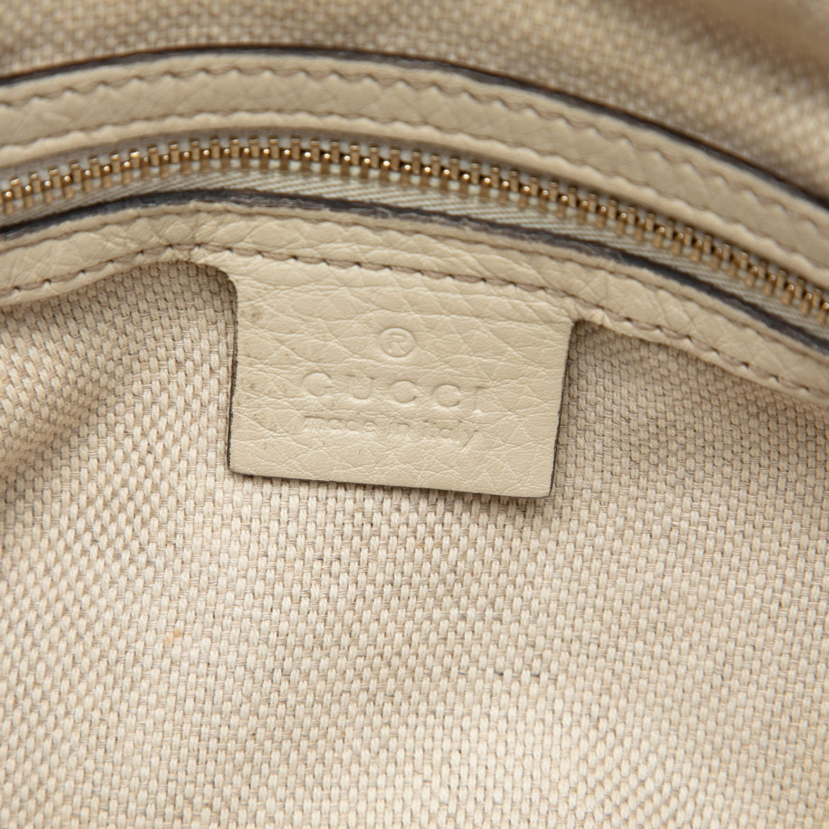 Gucci Leather Soho Chain Zip Shoulder Bag