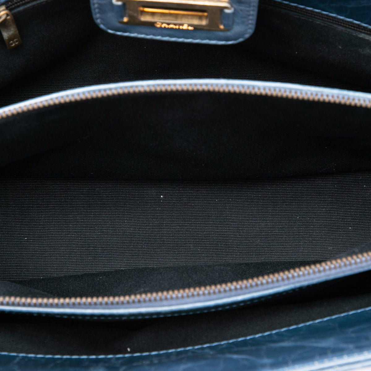 Chanel Quilted Aged Calfskin Reissue 2.55 Shoulder Bag — Blue