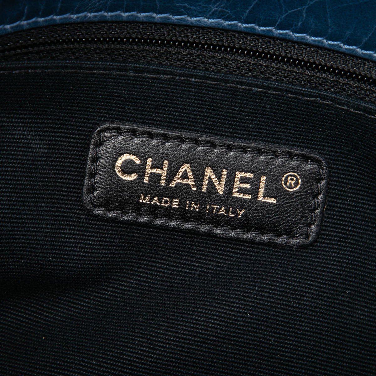 Chanel Quilted Aged Calfskin Reissue 2.55 Shoulder Bag — Blue