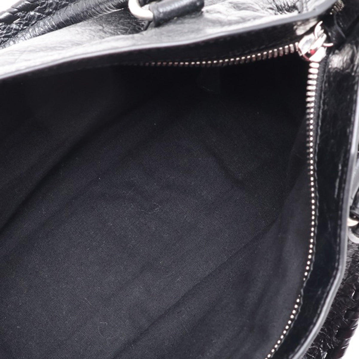 Balenciaga Small Lambskin Motocross Le City Bag