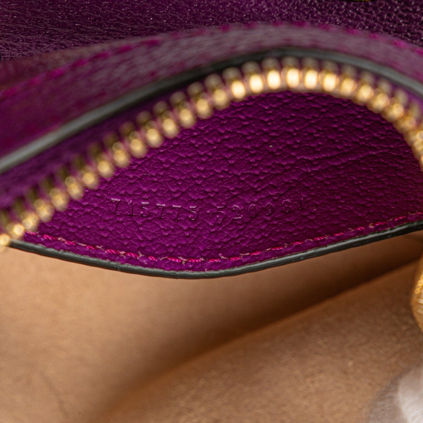 Gucci Mini Dollar Calfskin Bamboo Diana Dome Satchel