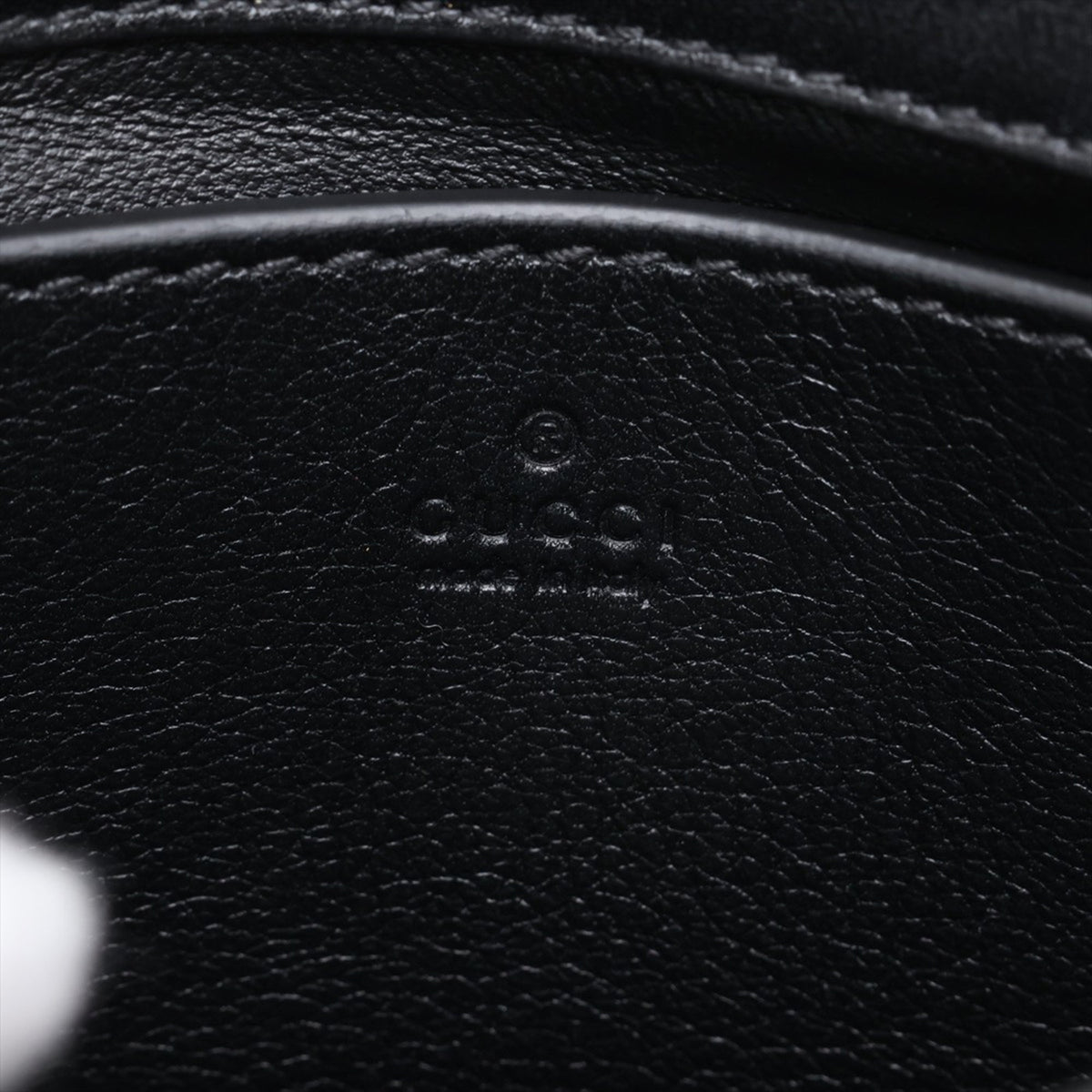 Gucci Mini Leather Blondie Crossbody — Black
