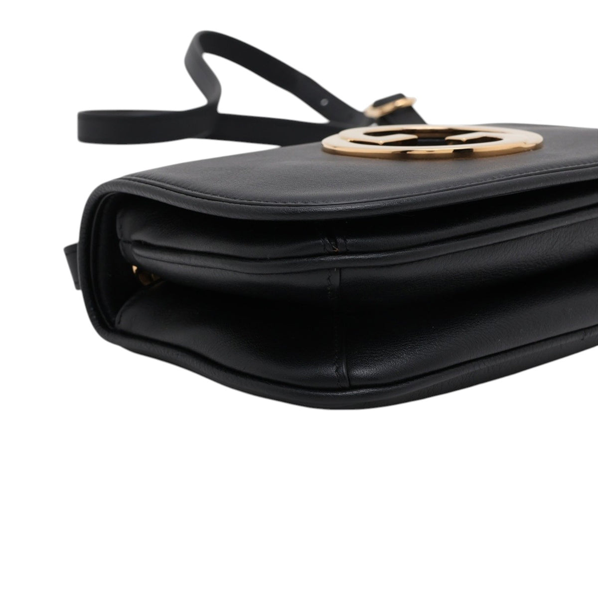 Gucci Mini Leather Blondie Crossbody — Black
