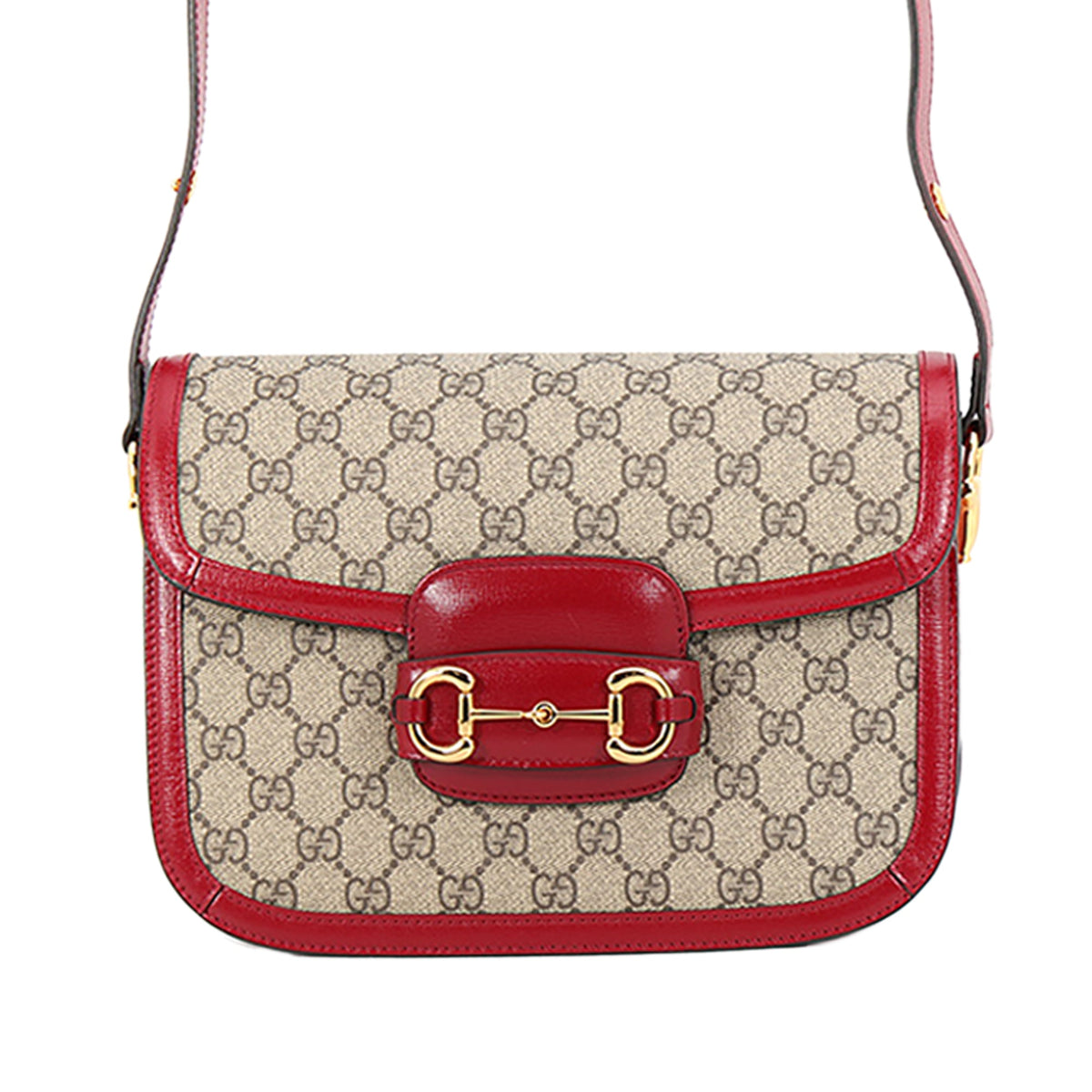 Gucci Medium GG Supreme Horsebit 1955 Shoulder Bag