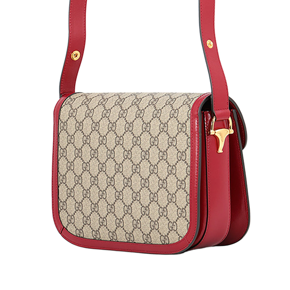 Gucci Medium GG Supreme Horsebit 1955 Shoulder Bag