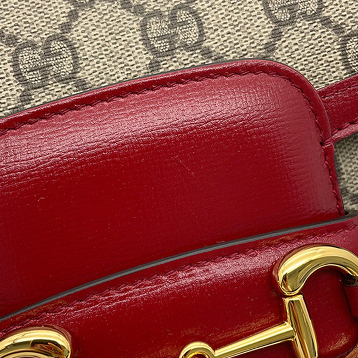 Gucci Medium GG Supreme Horsebit 1955 Shoulder Bag