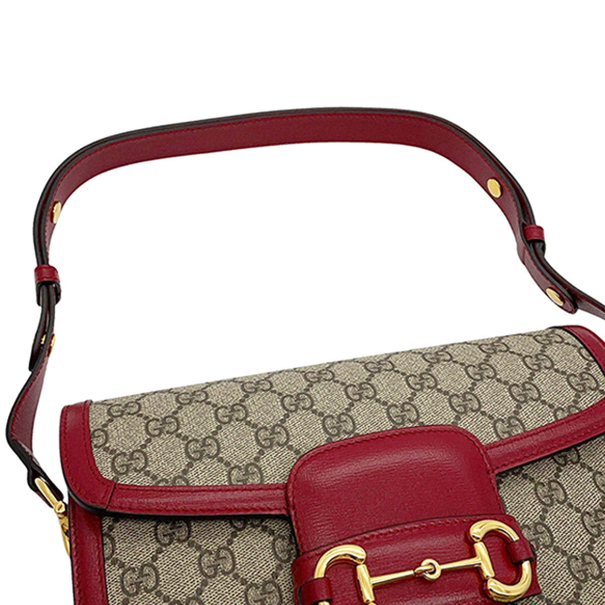 Gucci Medium GG Supreme Horsebit 1955 Shoulder Bag