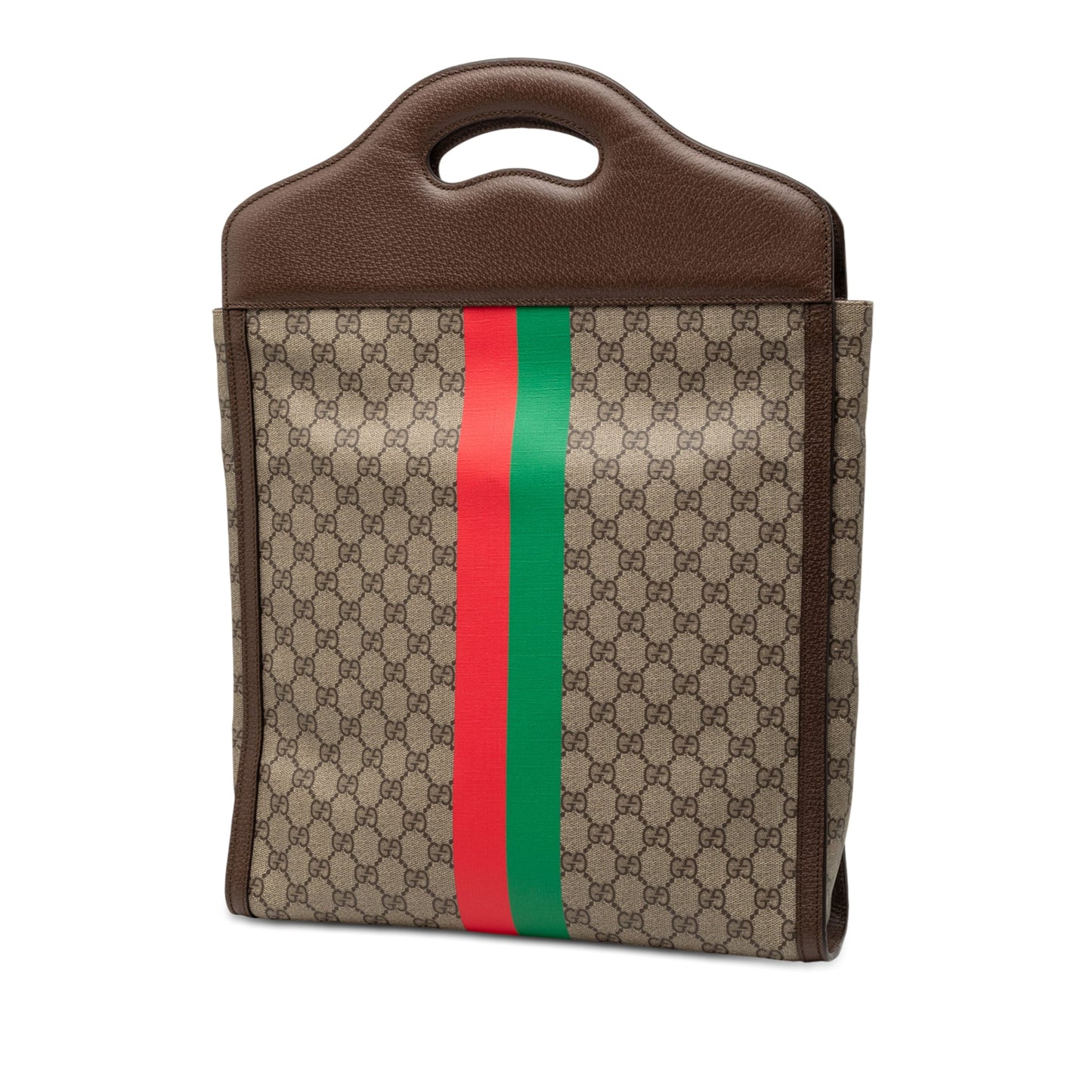 Gucci GG Supreme Web Tiger Satchel