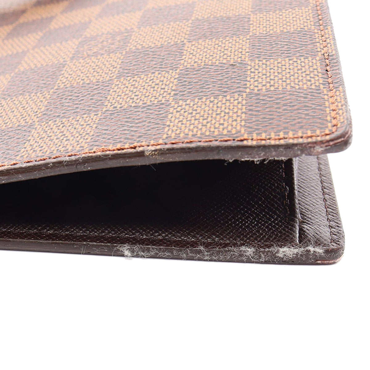 Louis Vuitton Damier Ebene Venice Sac Plat — Brown