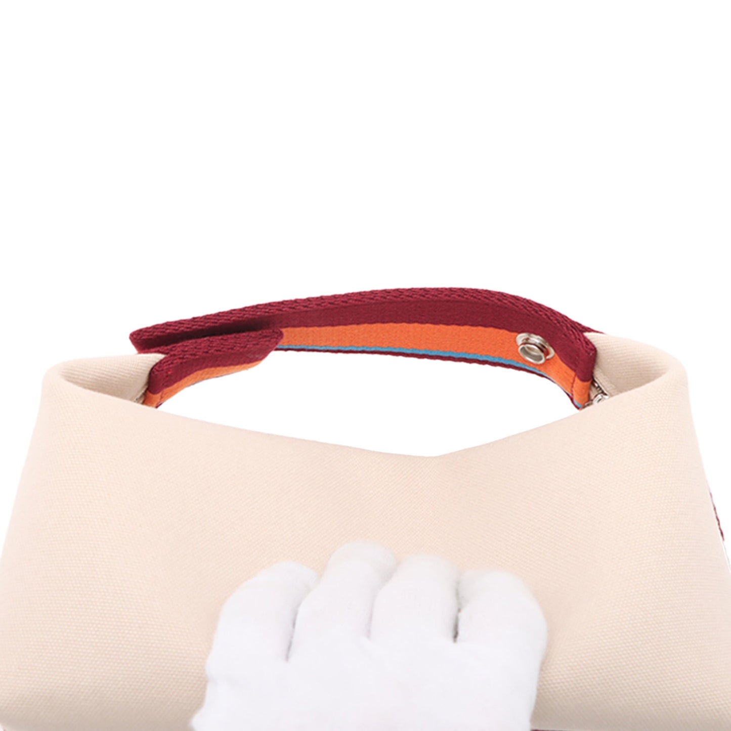 Hermès Small Toile Bride A Brac H Pavillon Case
