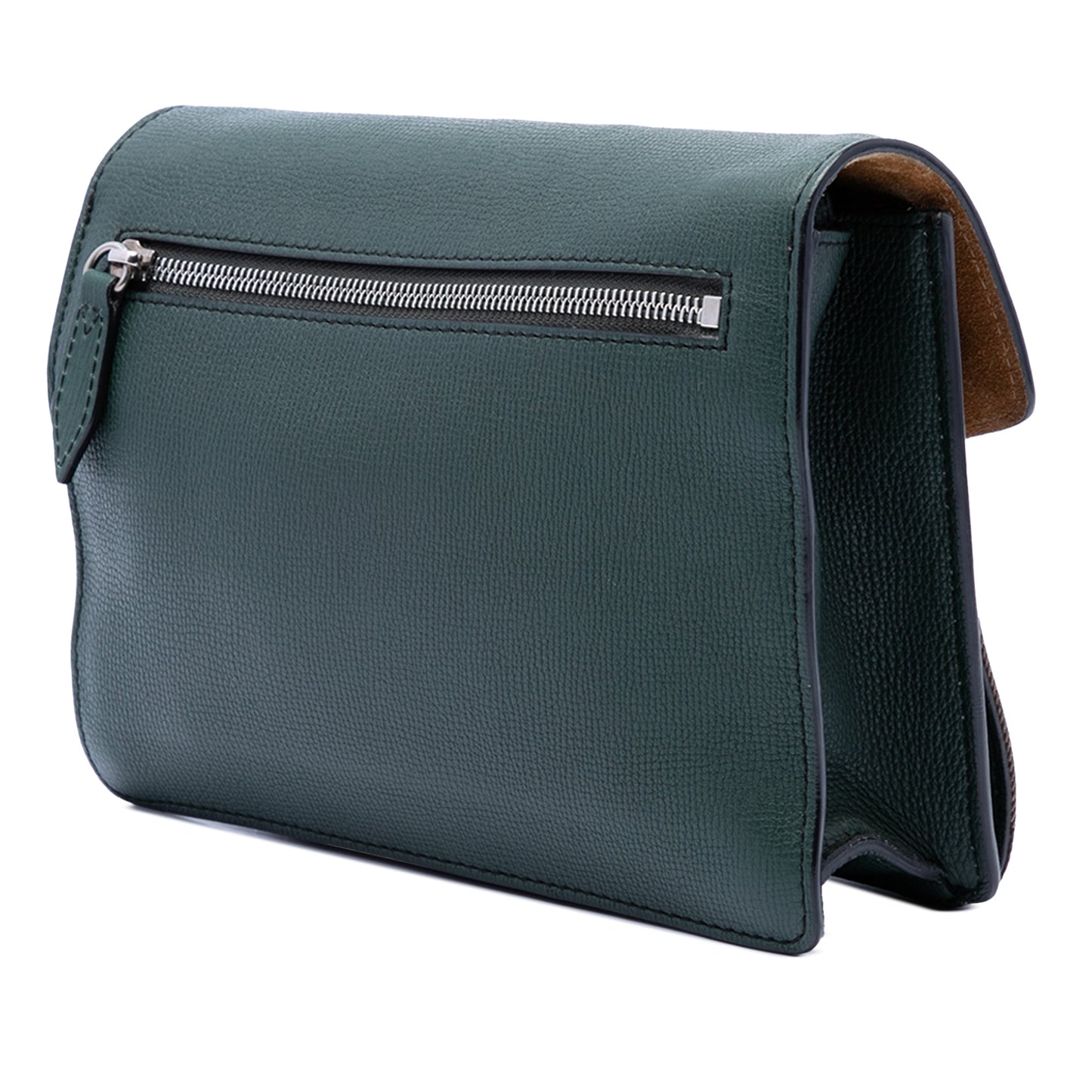 Burberry Small Leather and House Check Canvas Derby Macken Crossbody