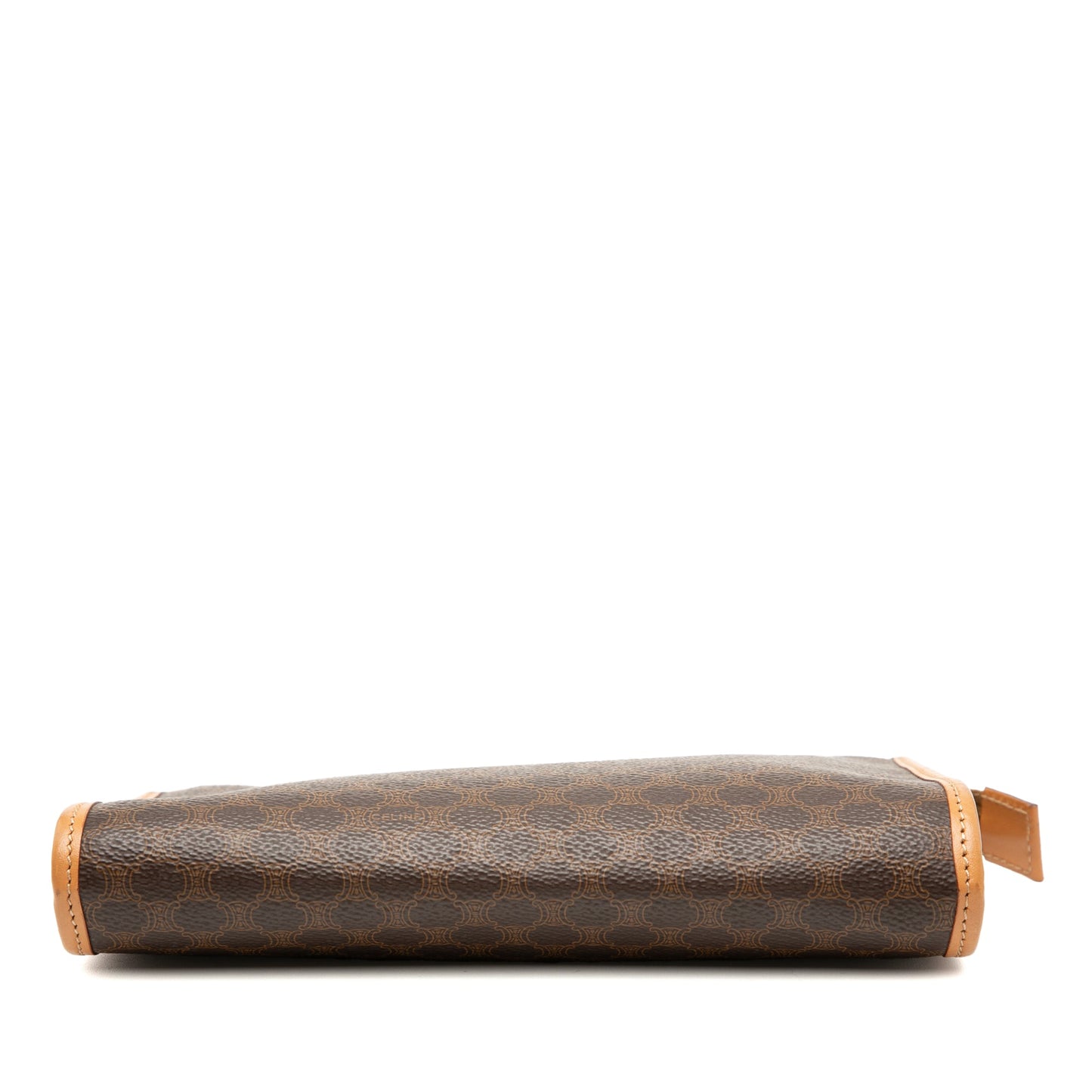Celine Macadam Coated Canvas Clutch