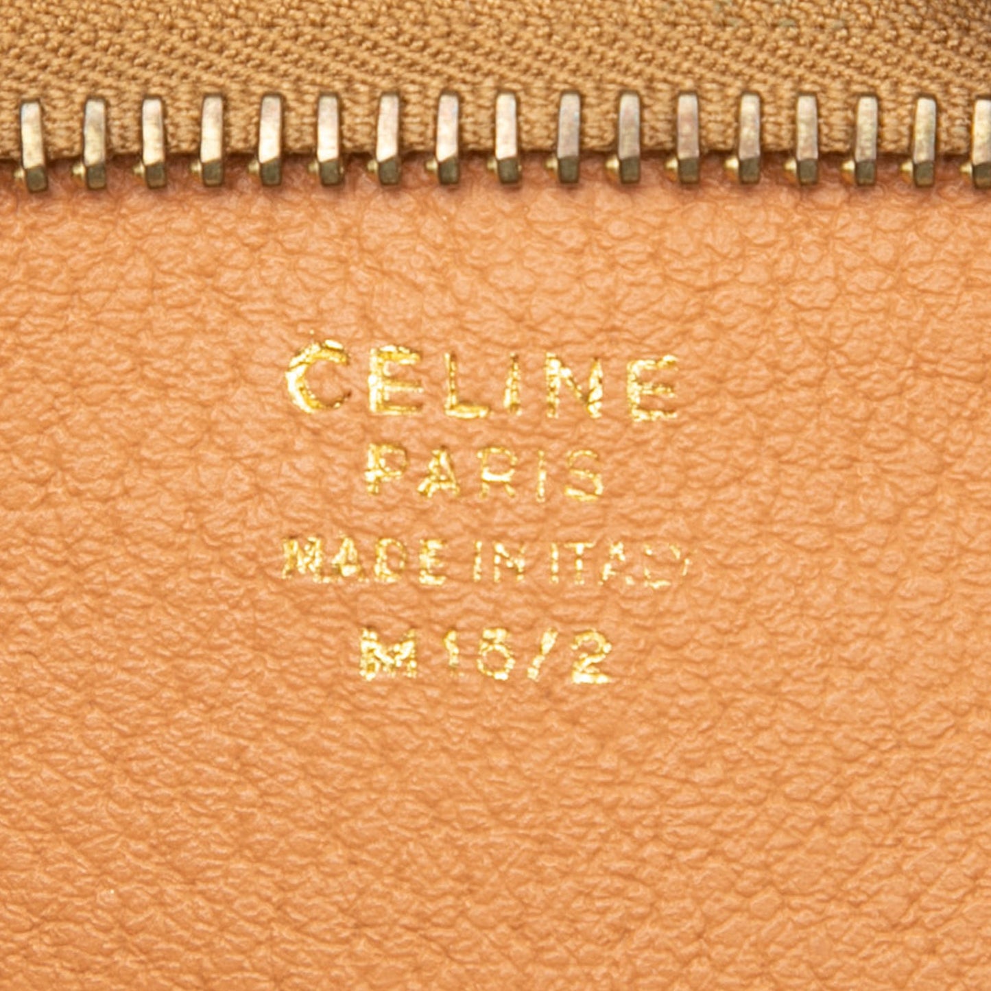Celine Macadam Coated Canvas Clutch