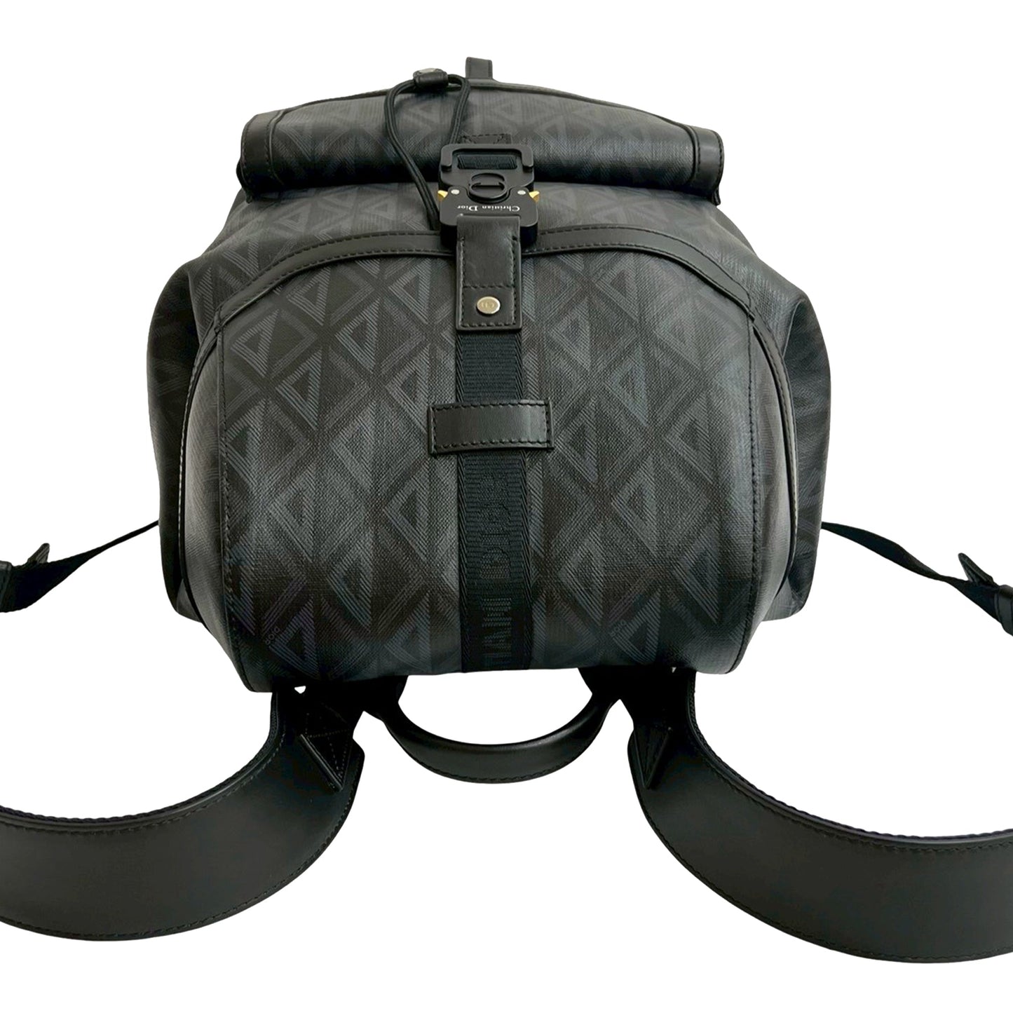 Dior CD Diamond Coated Canvas Hit the Road Backpack