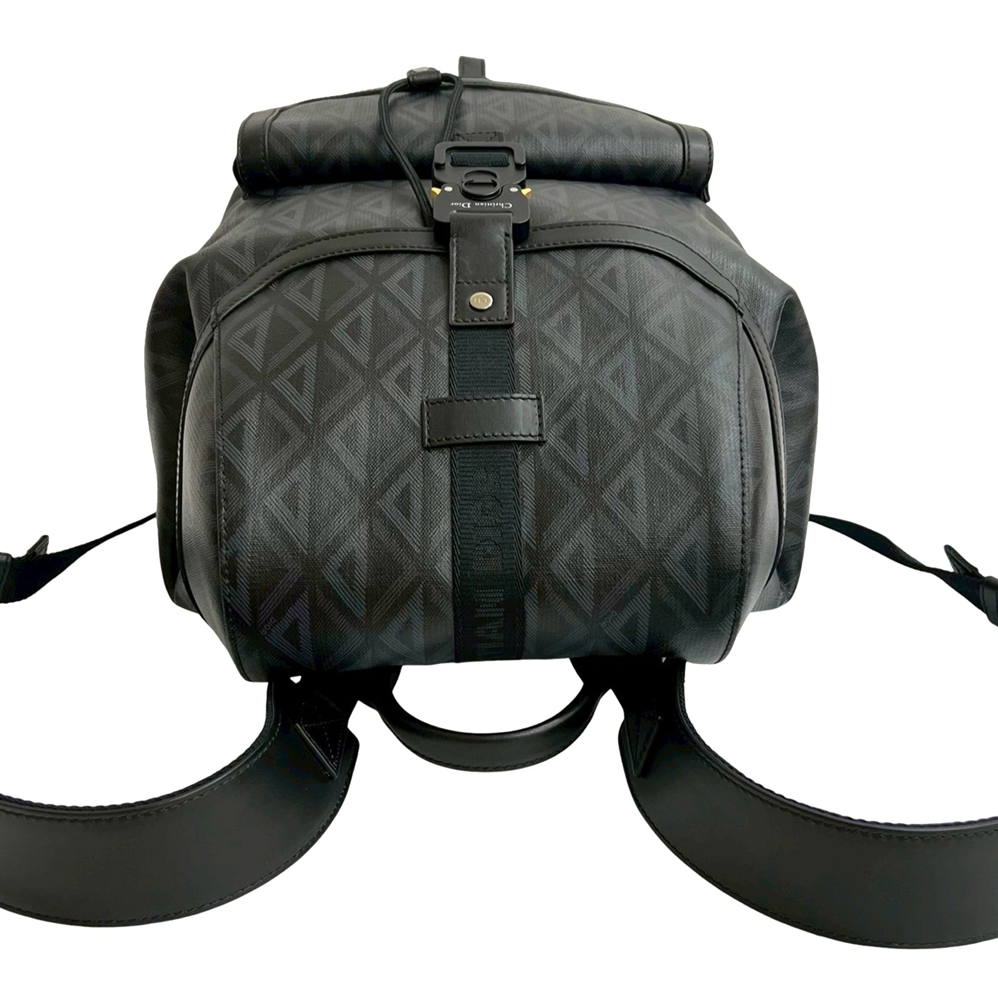 Dior CD Diamond Coated Canvas Hit the Road Backpack