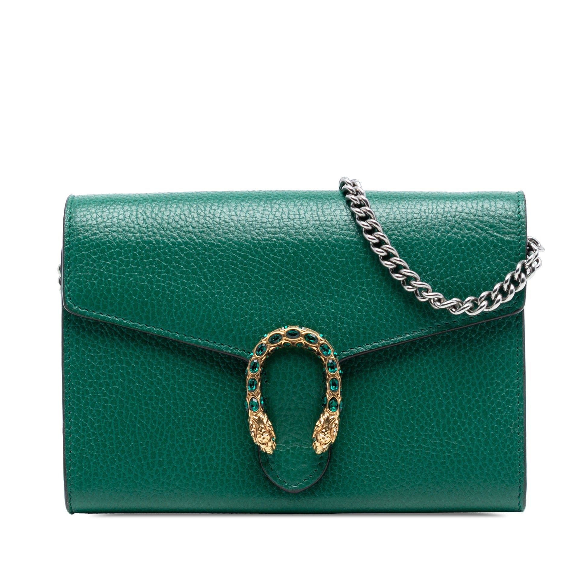 Gucci Leather Dionysus Wallet on Chain