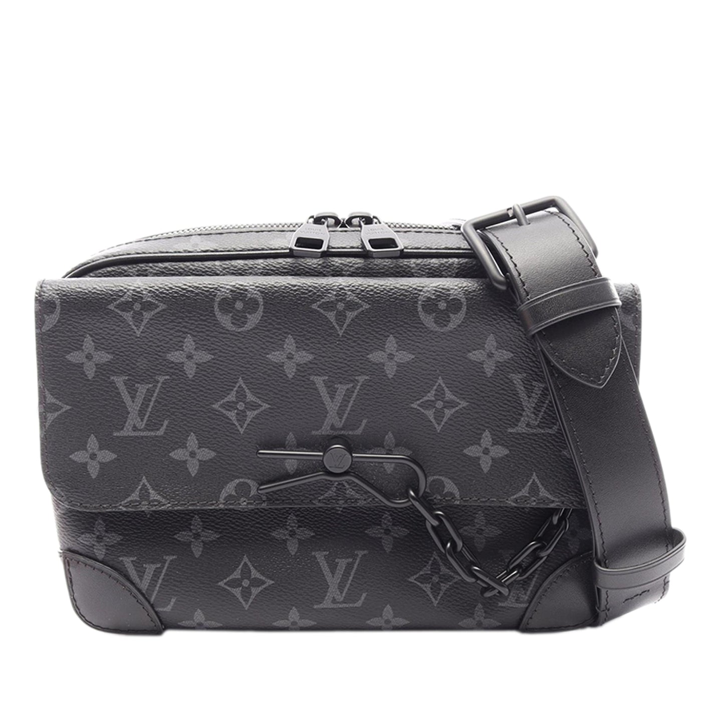 Louis Vuitton Monogram Eclipse Steamer Messenger