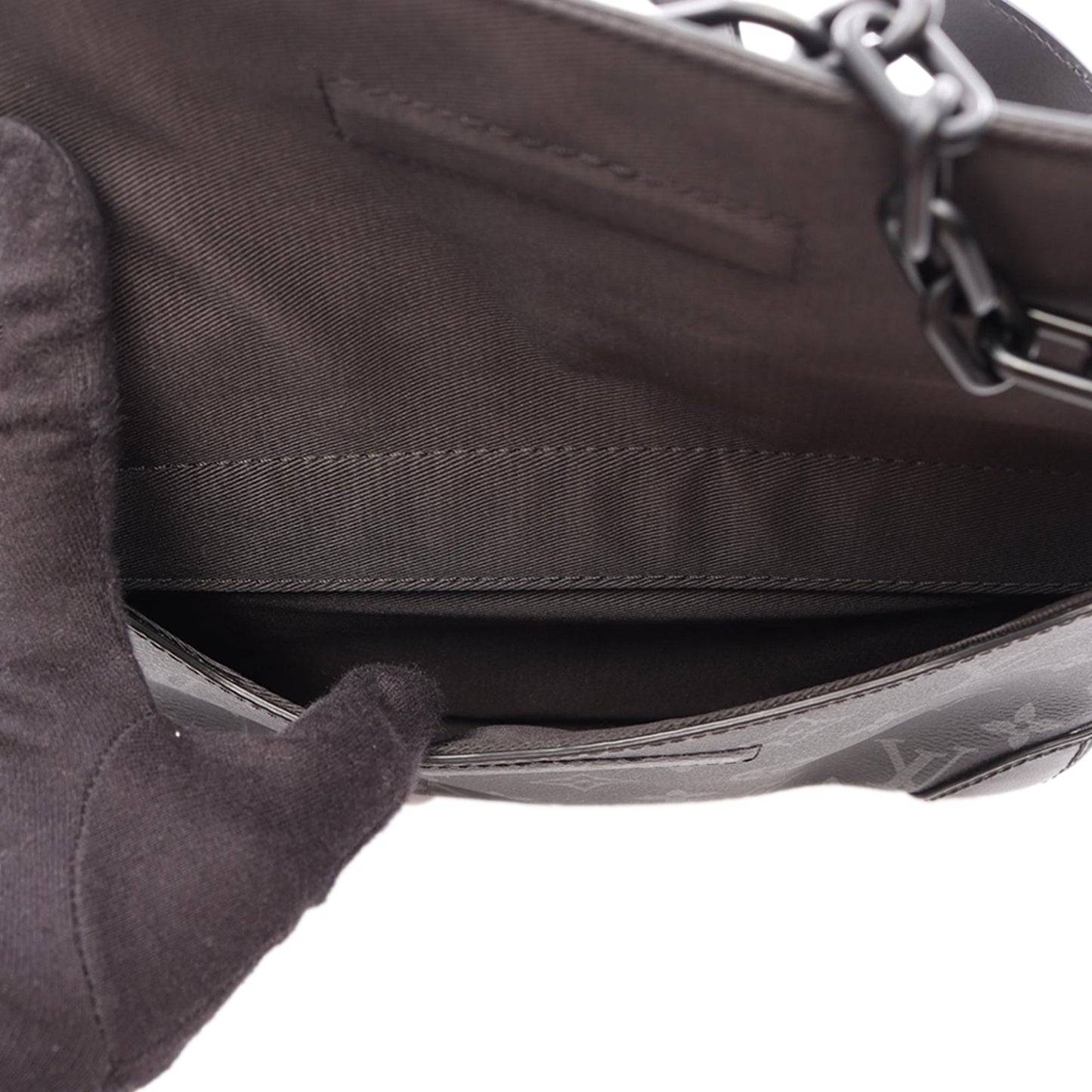 Louis Vuitton Monogram Eclipse Steamer Messenger