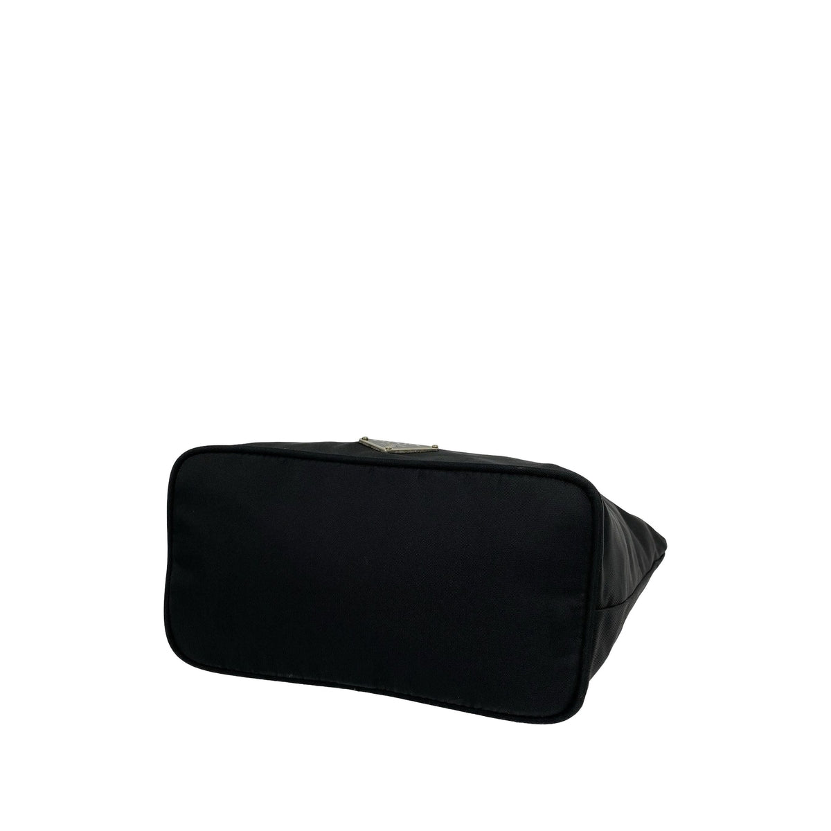 Prada Tessuto Sirio Shoulder Bag — Black