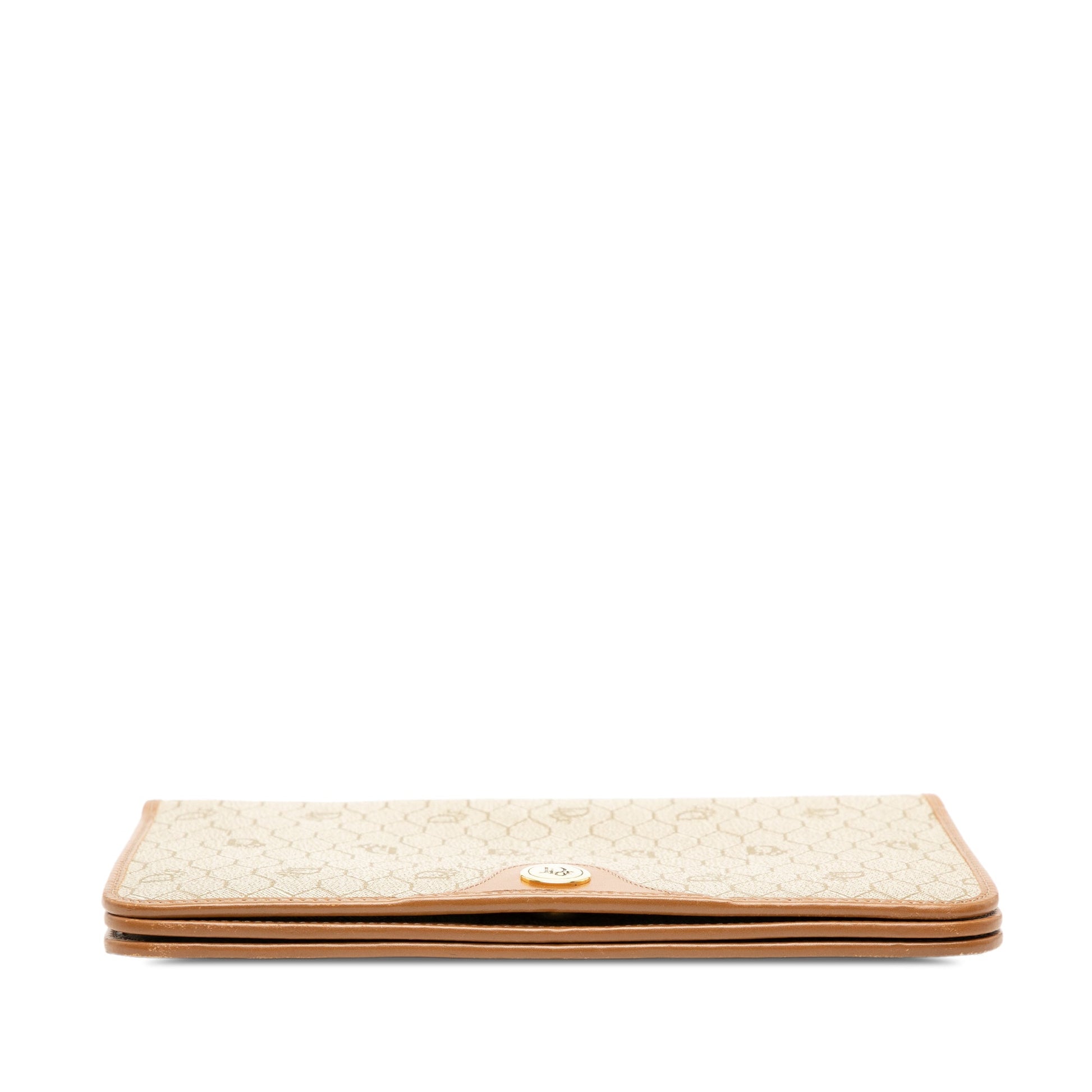 Dior Honeycomb Coated Canvas Chain Shoulder Bag