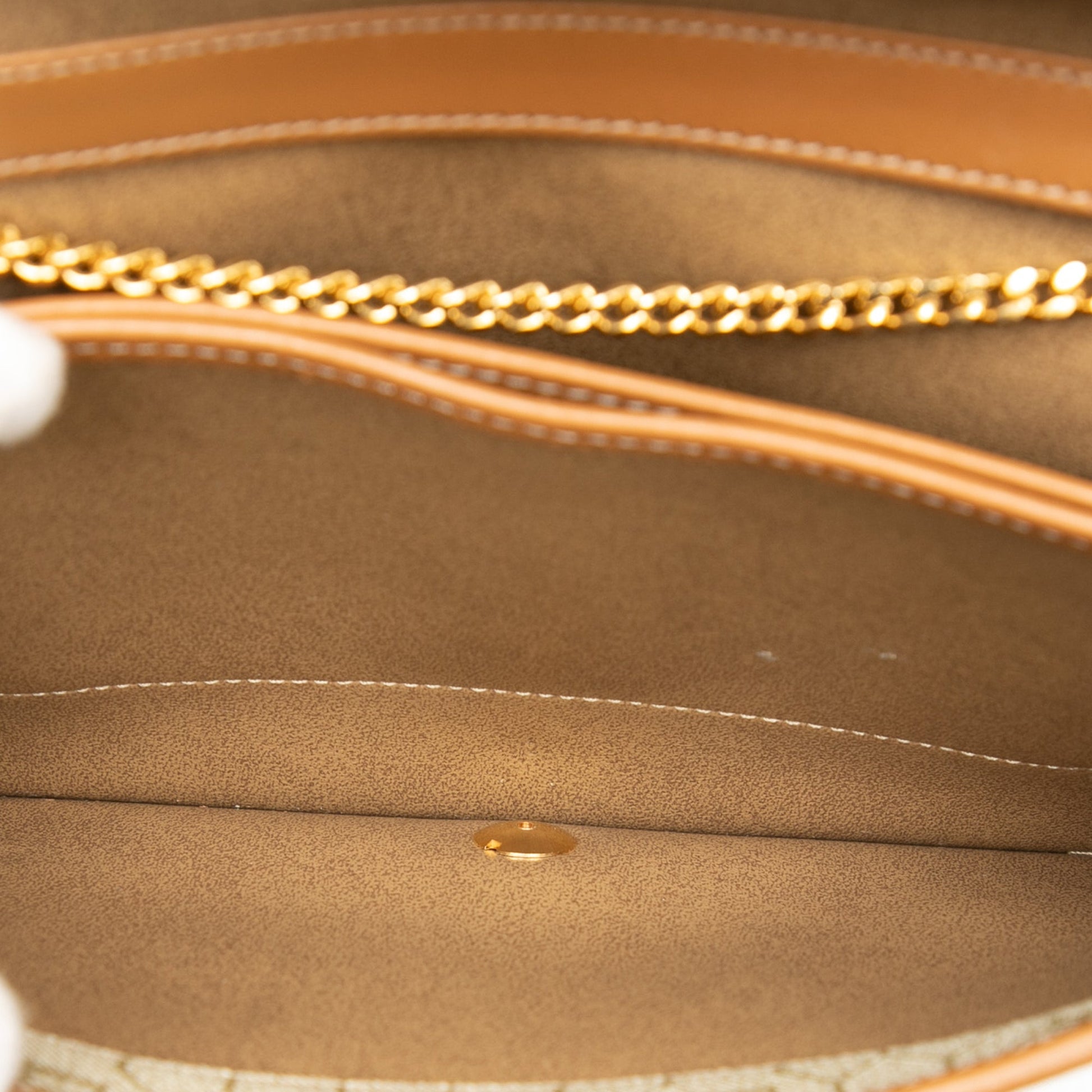 Dior Honeycomb Coated Canvas Chain Shoulder Bag