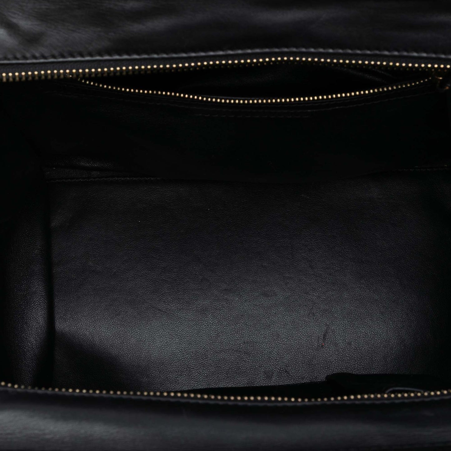Celine Mini Bicolor Calfskin Luggage Tote