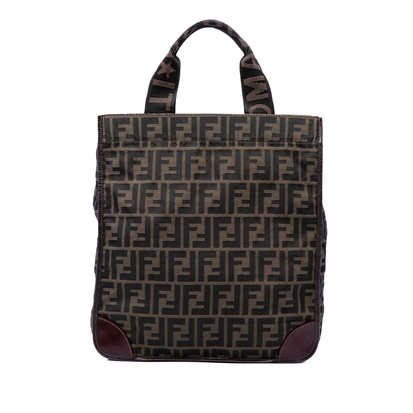 Fendi Zucca Canvas Shopping Tote