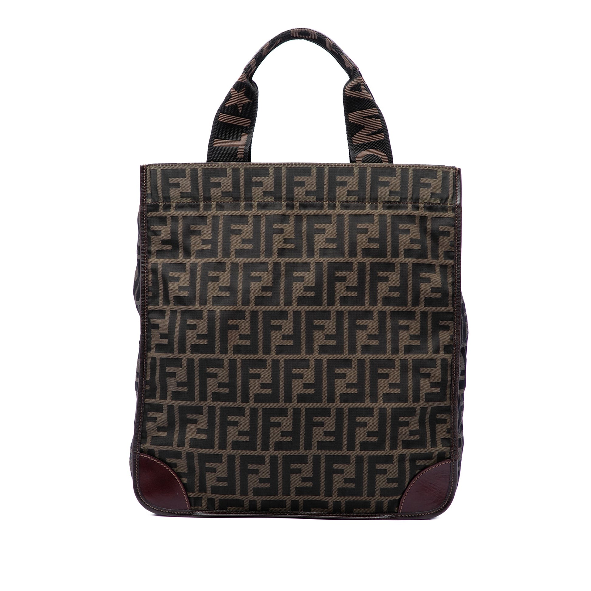 Fendi Zucca Canvas Shopping Tote