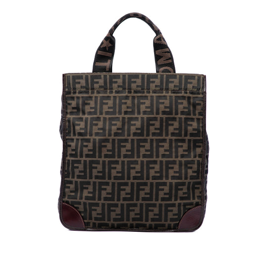 Fendi Zucca Canvas Shopping Tote