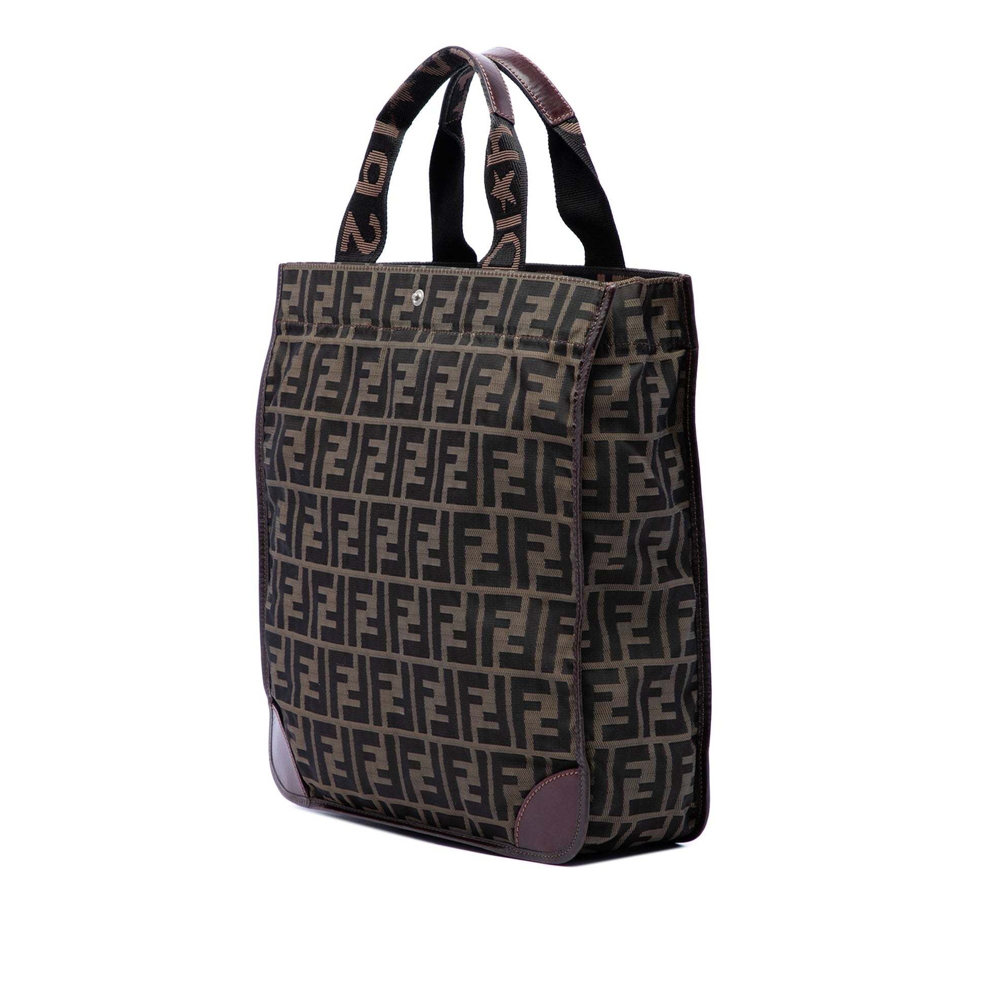 Fendi Zucca Canvas Shopping Tote