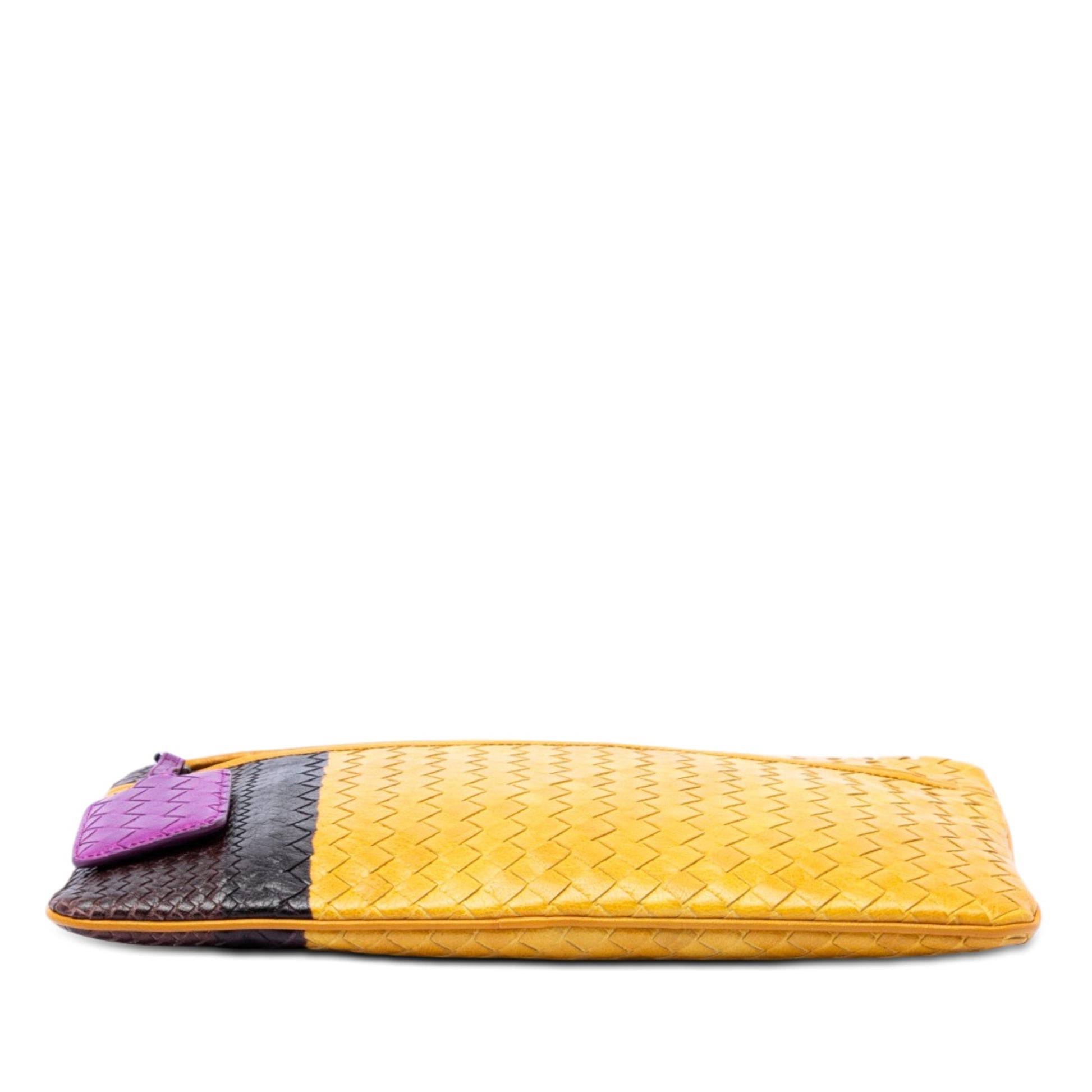 Bottega Veneta Multicolor Nappa Intrecciato Clutch