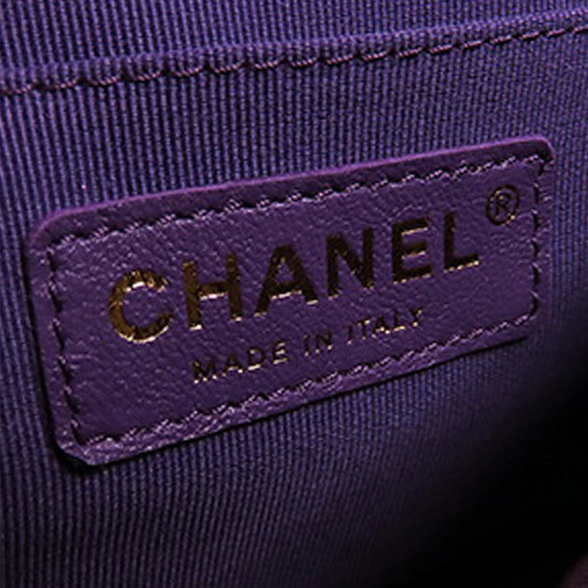 Chanel CC Quilted Tweed Top Handle Flap — Purple