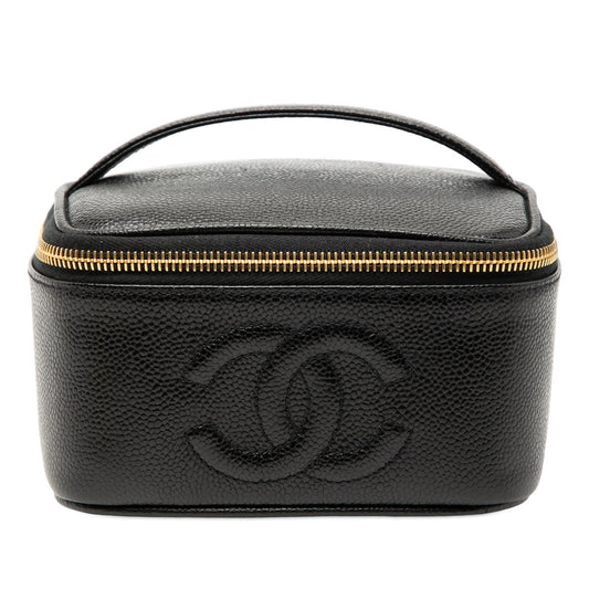 Chanel CC Caviar Vanity Case