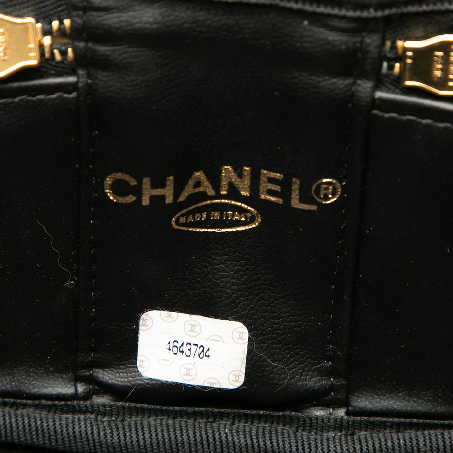 Chanel CC Caviar Vanity Case