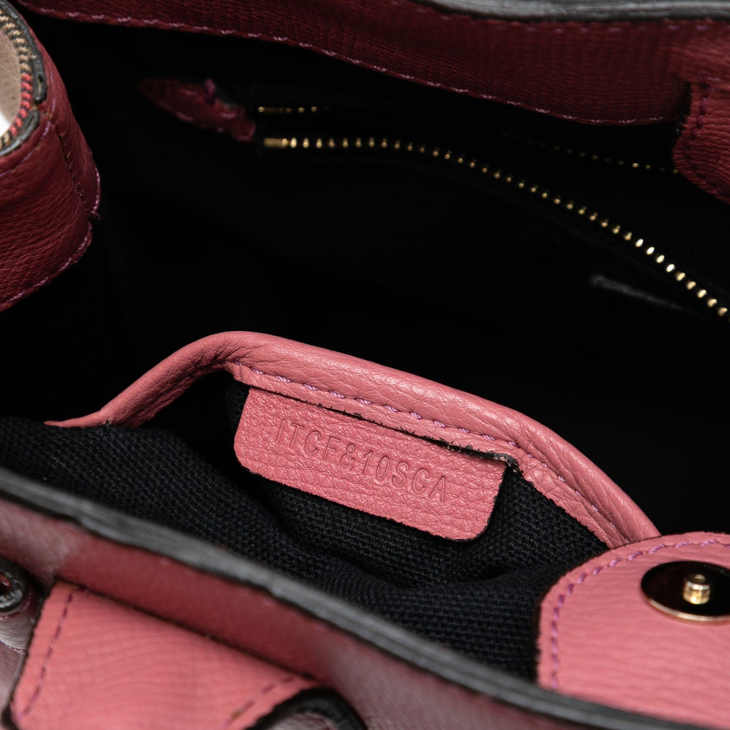 Burberry Small Grainy Calfskin and House Check Banner Satchel