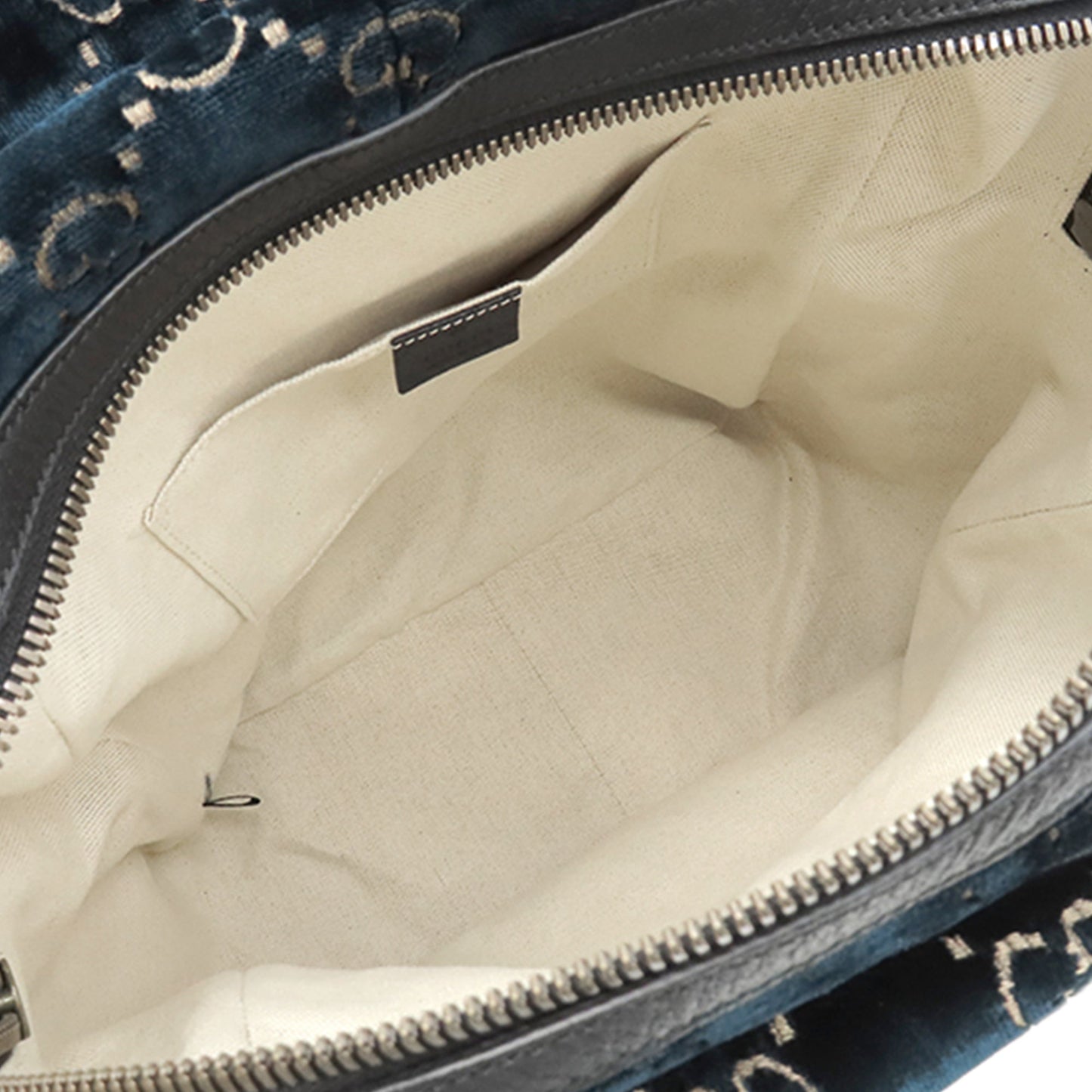 Gucci GG Velvet Double Buckle Backpack