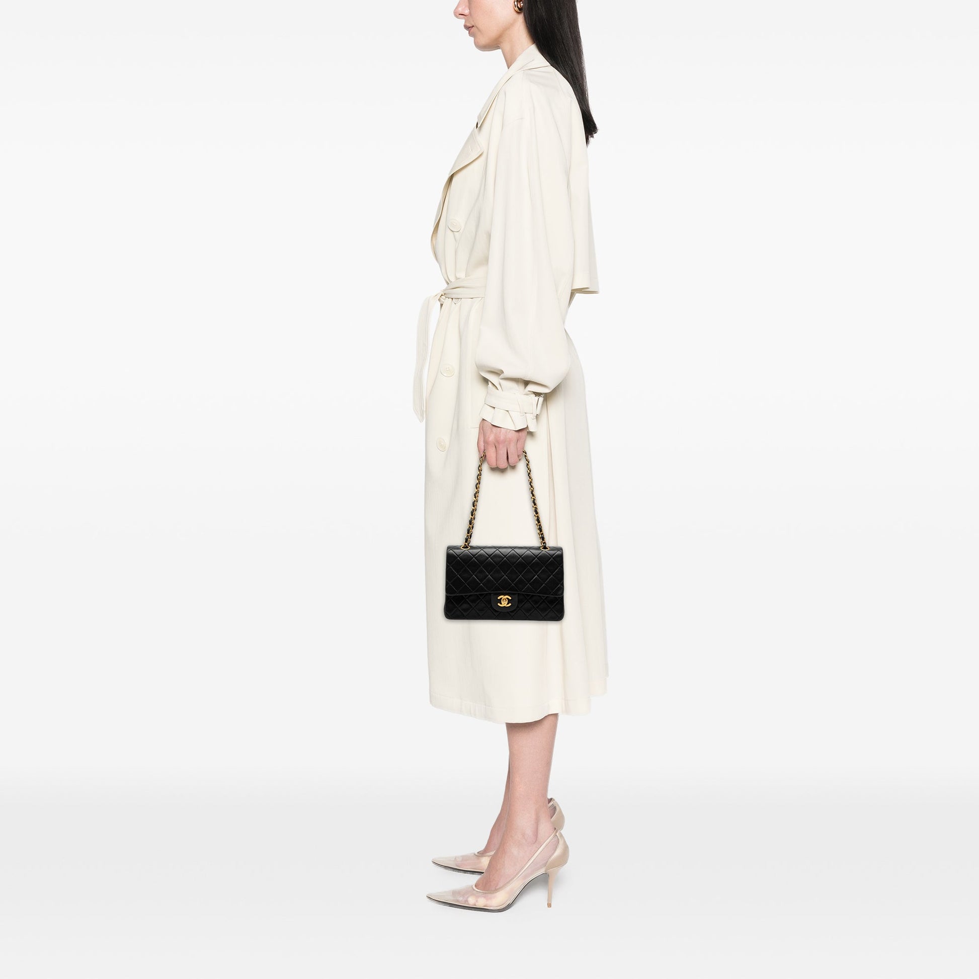 Chanel Medium Classic Lambskin Double Flap
