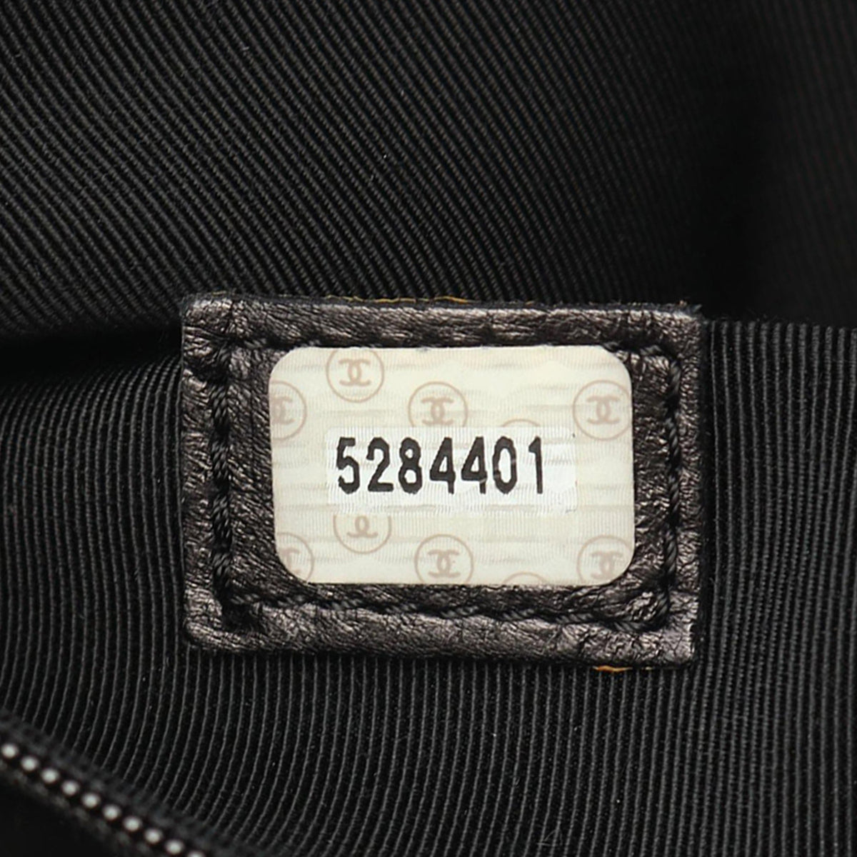 Chanel Caviar Logo Tote