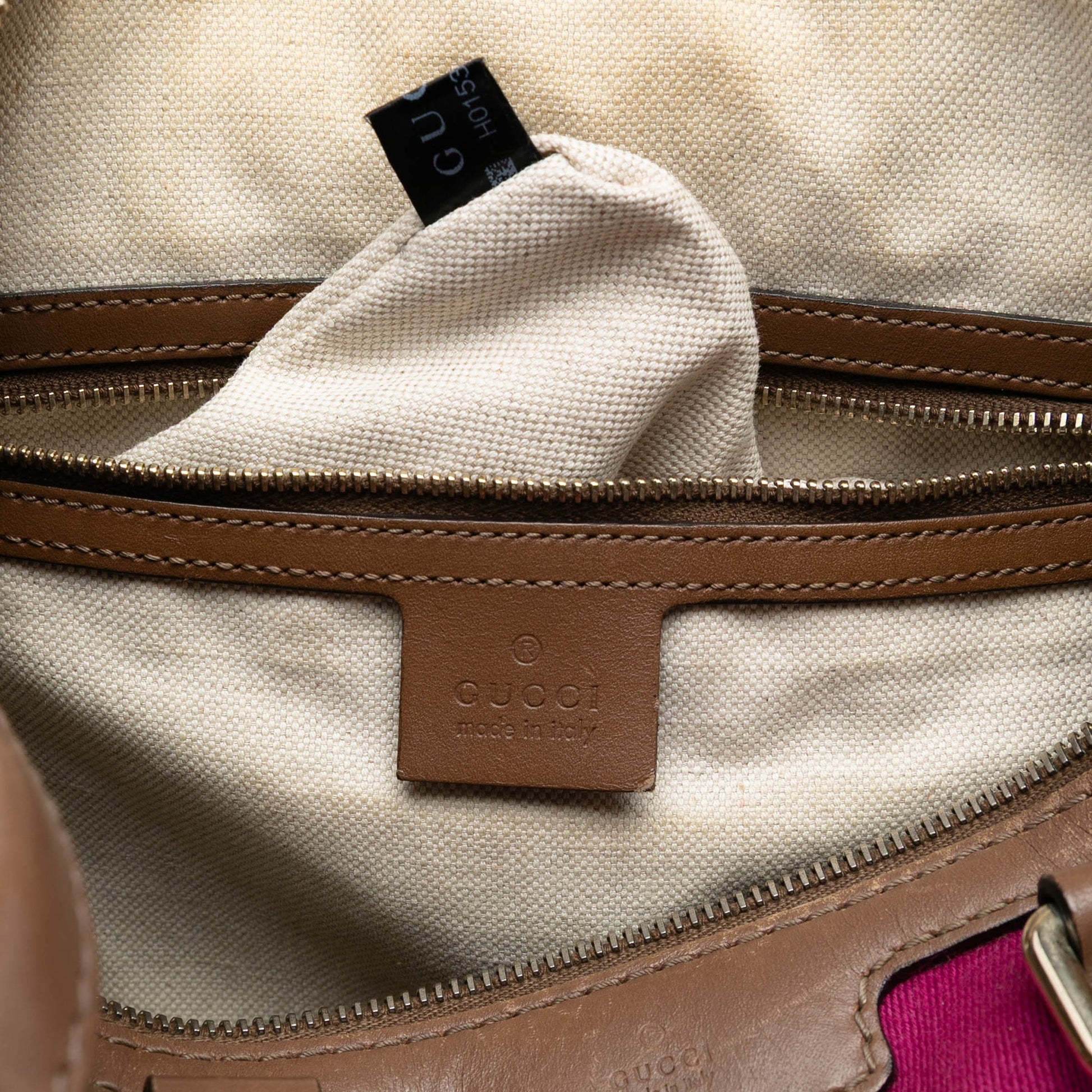 Gucci Medium GG Canvas Web Joy Boston Bag
